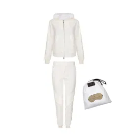 JET SETTER TRAVEL SET IN WHITE