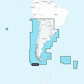 Navionics Platinum  NPSA005L - Chile, Argentina  Easter Island [010-C1365-40]