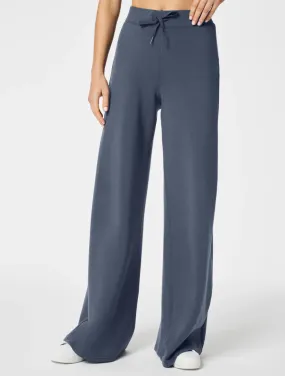 Spanx Airessential Wide Leg Pant Dark Storm