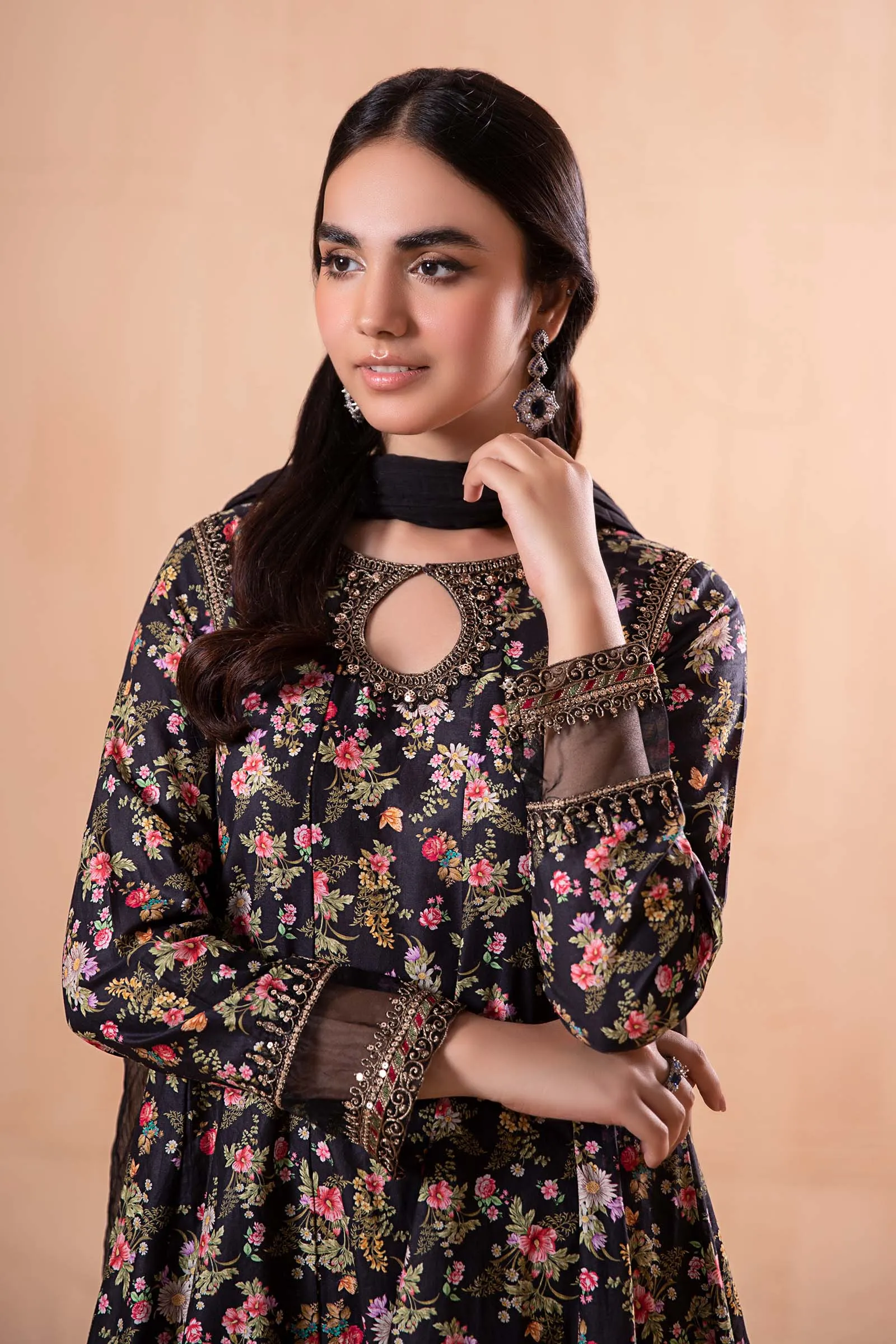 3 Piece Printed Lawn Suit | DW-EA24-81