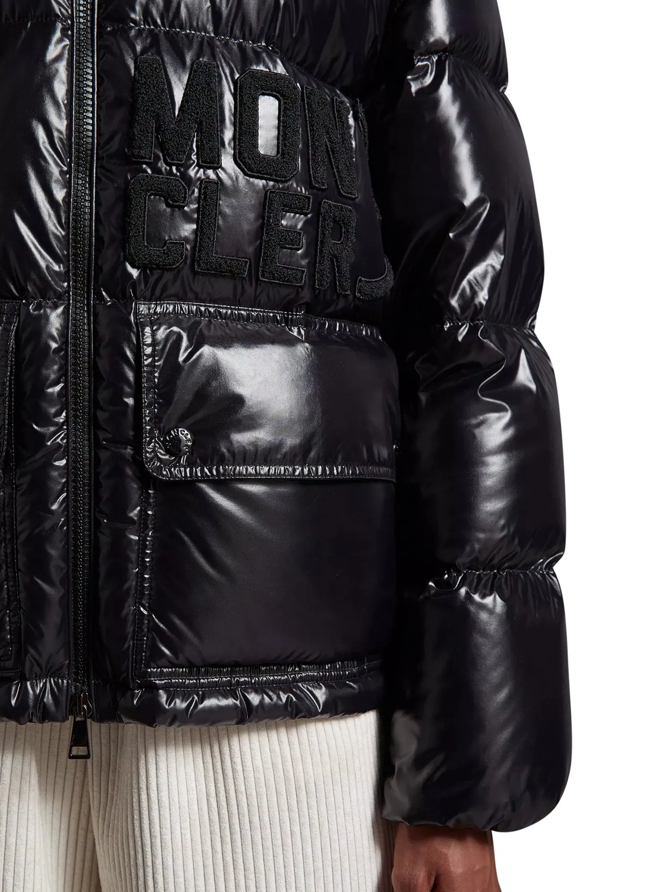 Abbaye short down jacket