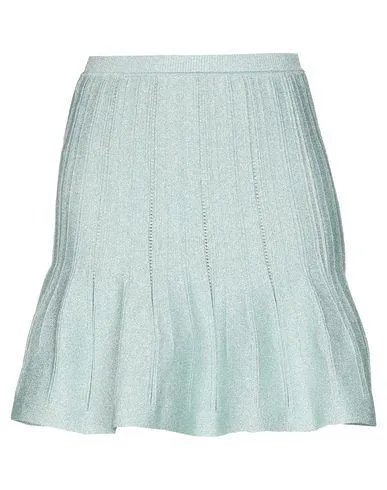 Alberta Ferretti Women Knee length skirt Light green 8 UK