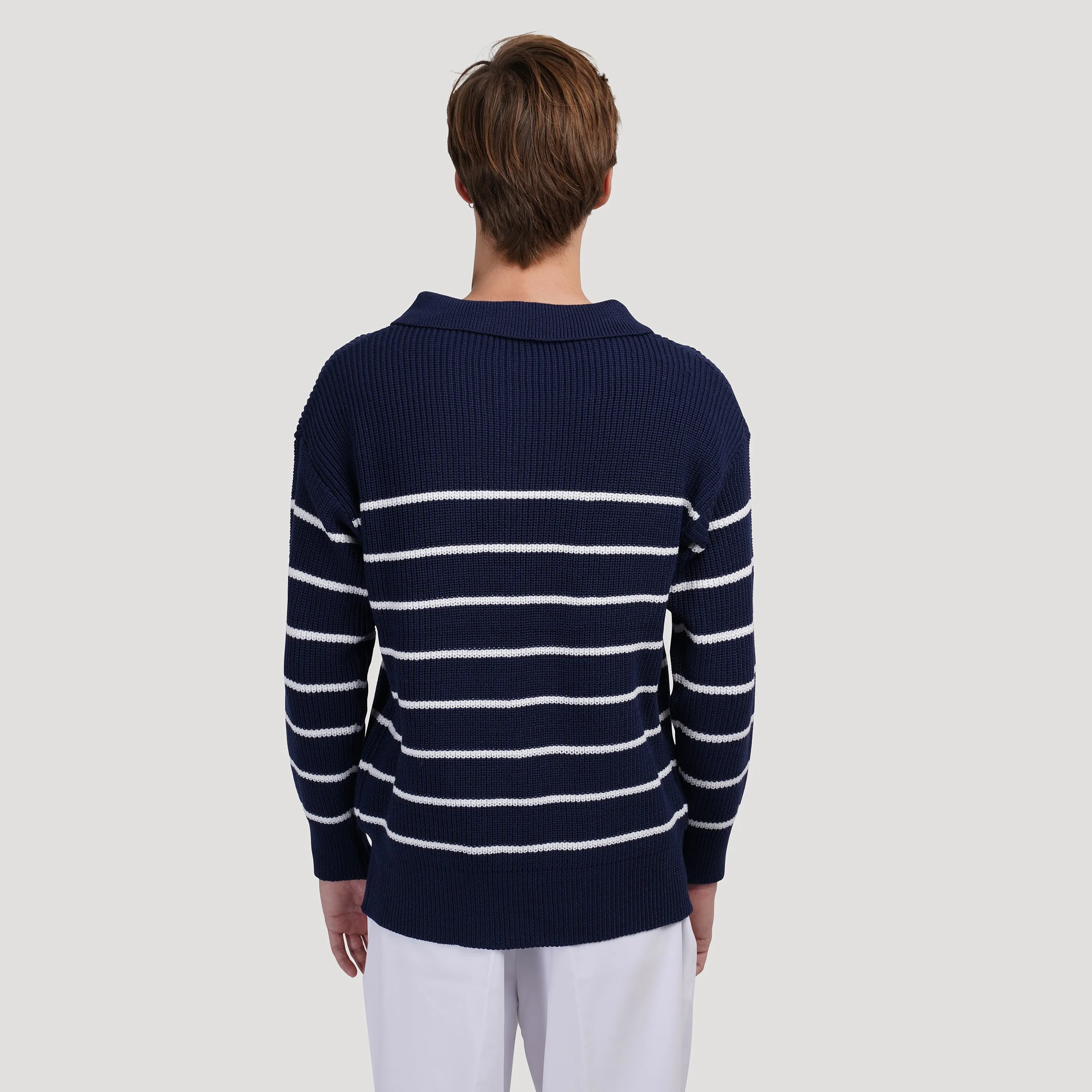 ANYANG Knit Half-Zip Sweater