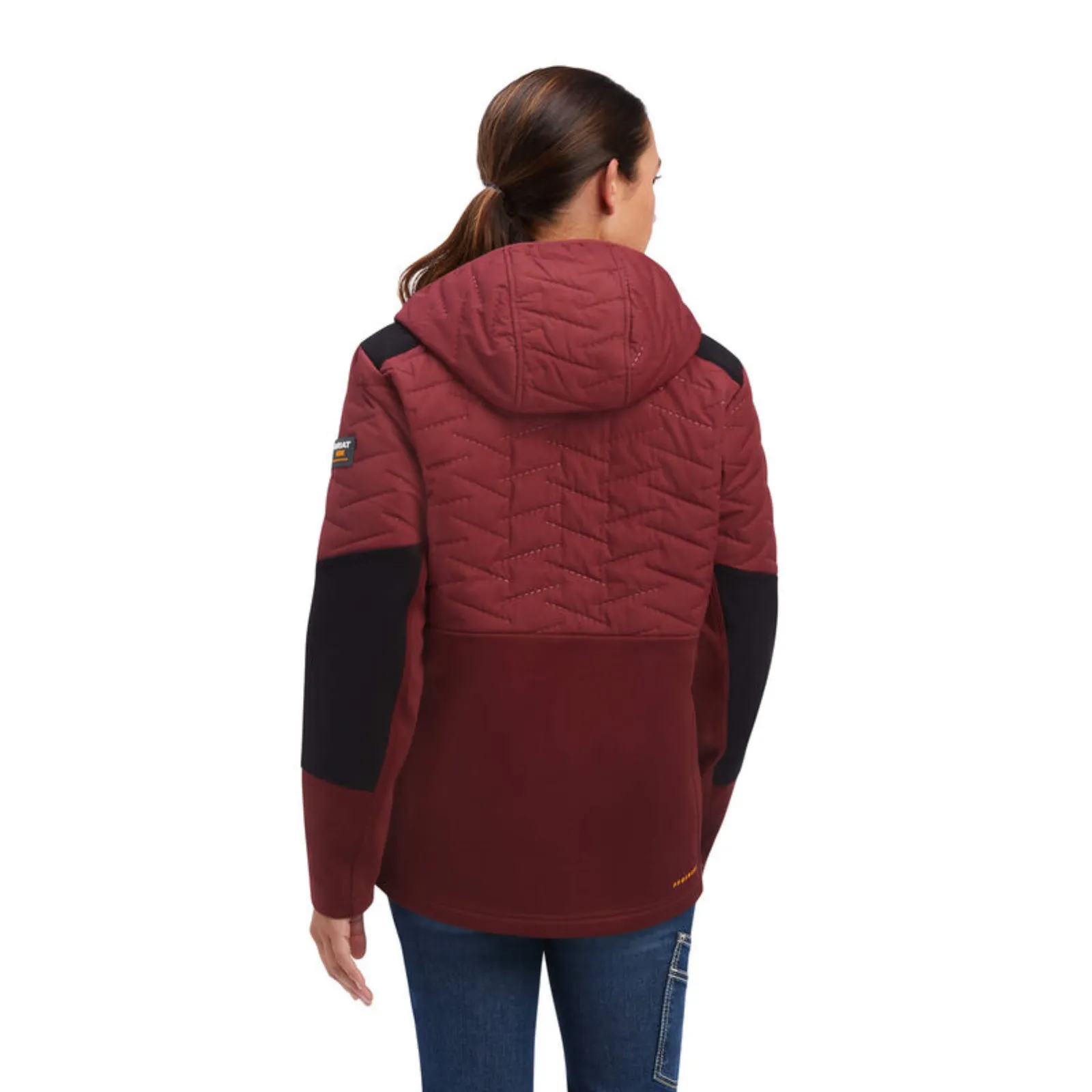 Ariat® Ladies Rebar Cloud 9 Insulated Maroon Jacket 10041444