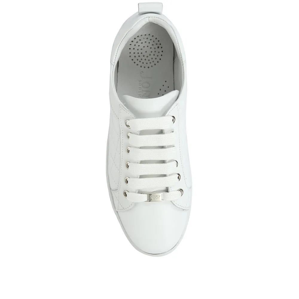 Arielle Leather Trainers - ARIELLE / 320 231