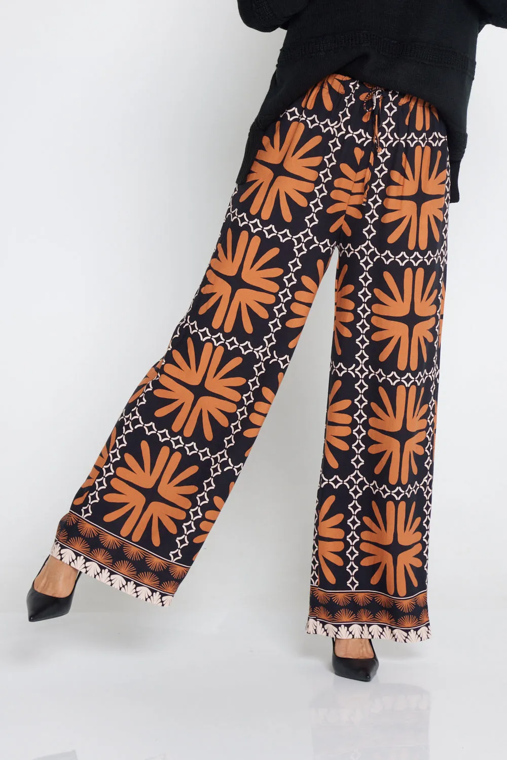 Aurora Pants - 70s Terracotta