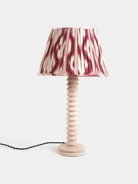 Aztec lamp base dusty pink