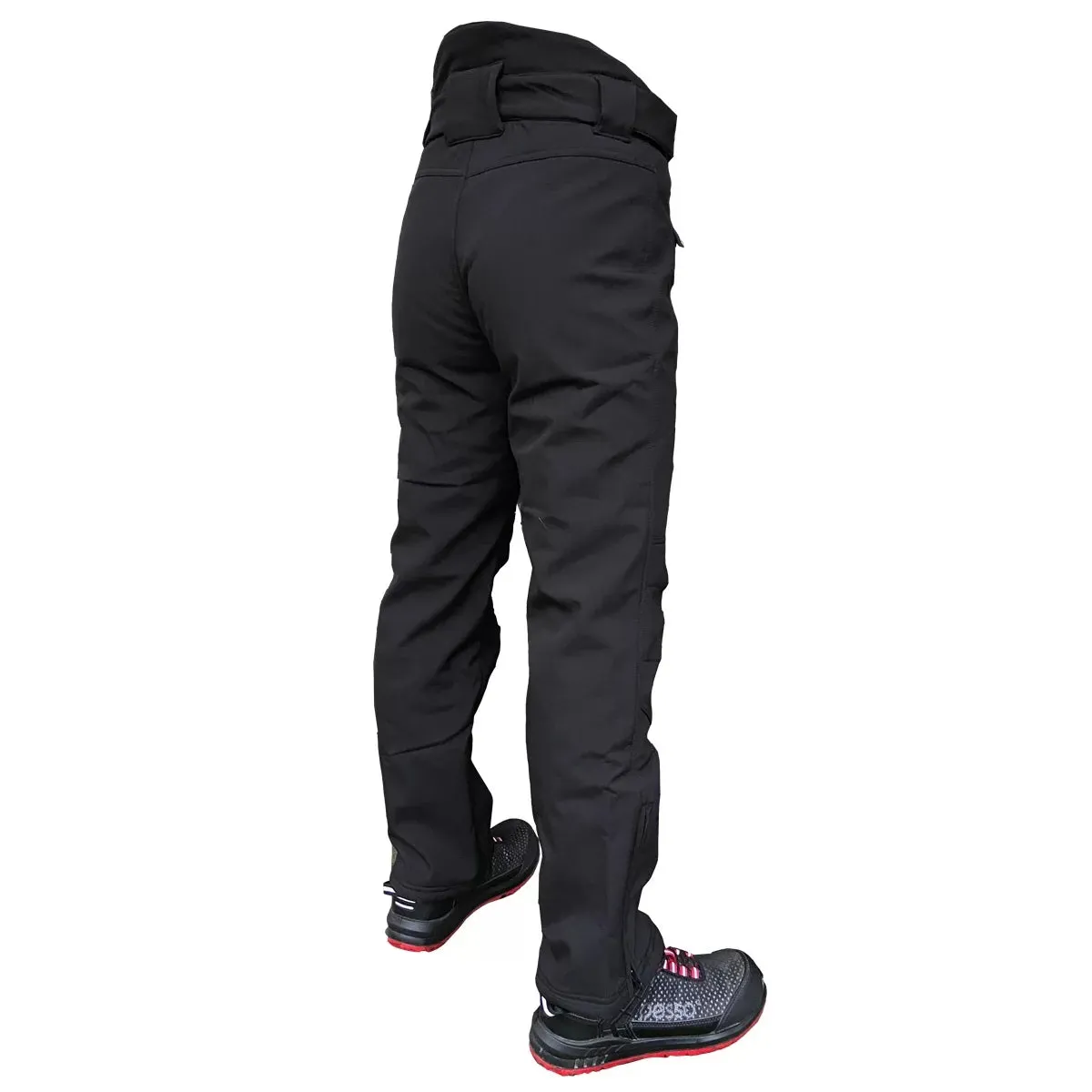 BARNABI, SOFTSHELL WINTER TROUSERS PESSO, BLACK