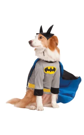 Batman Pet Costume Bold Grey and Blue