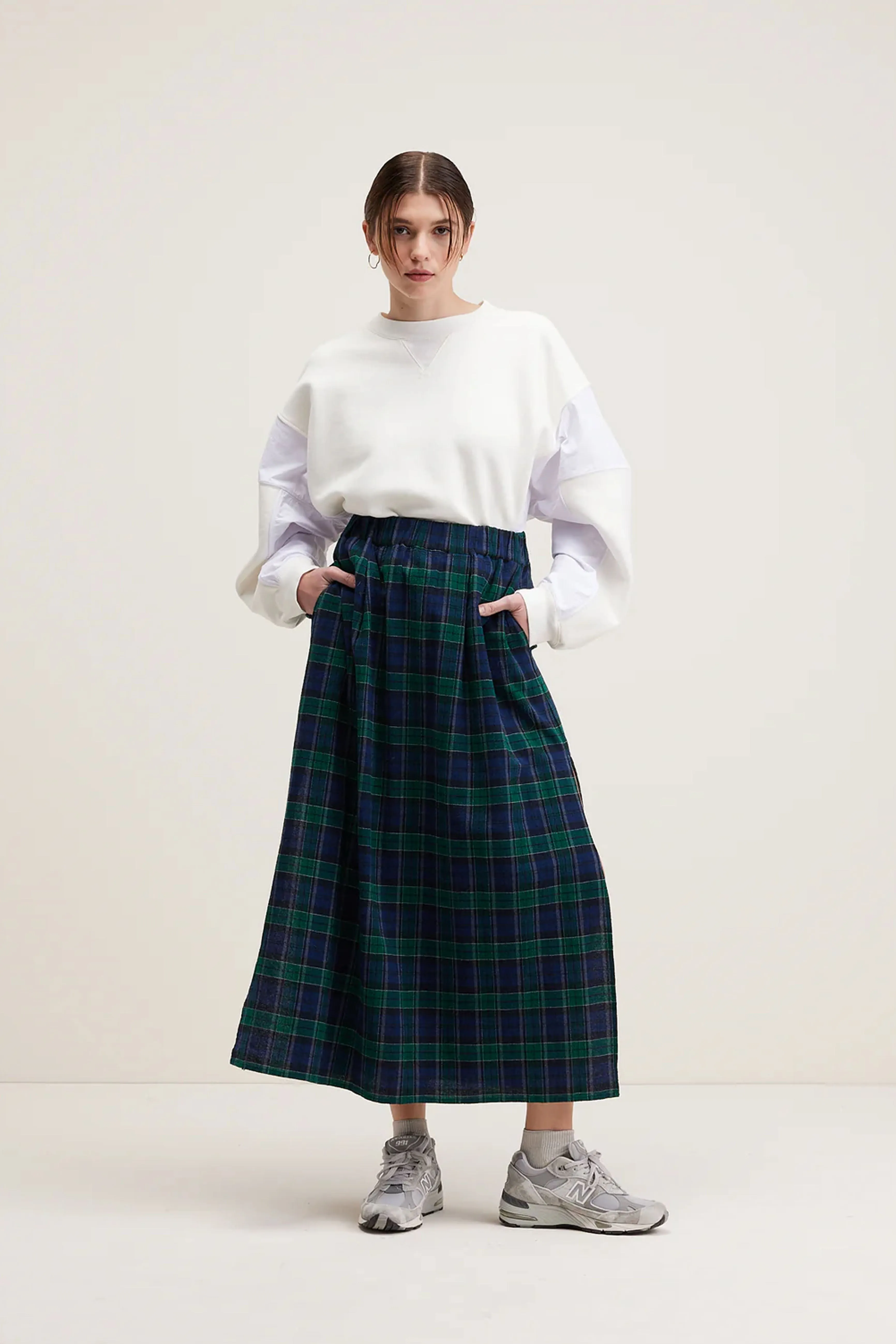 Bellerose Chiara Check A Skirt