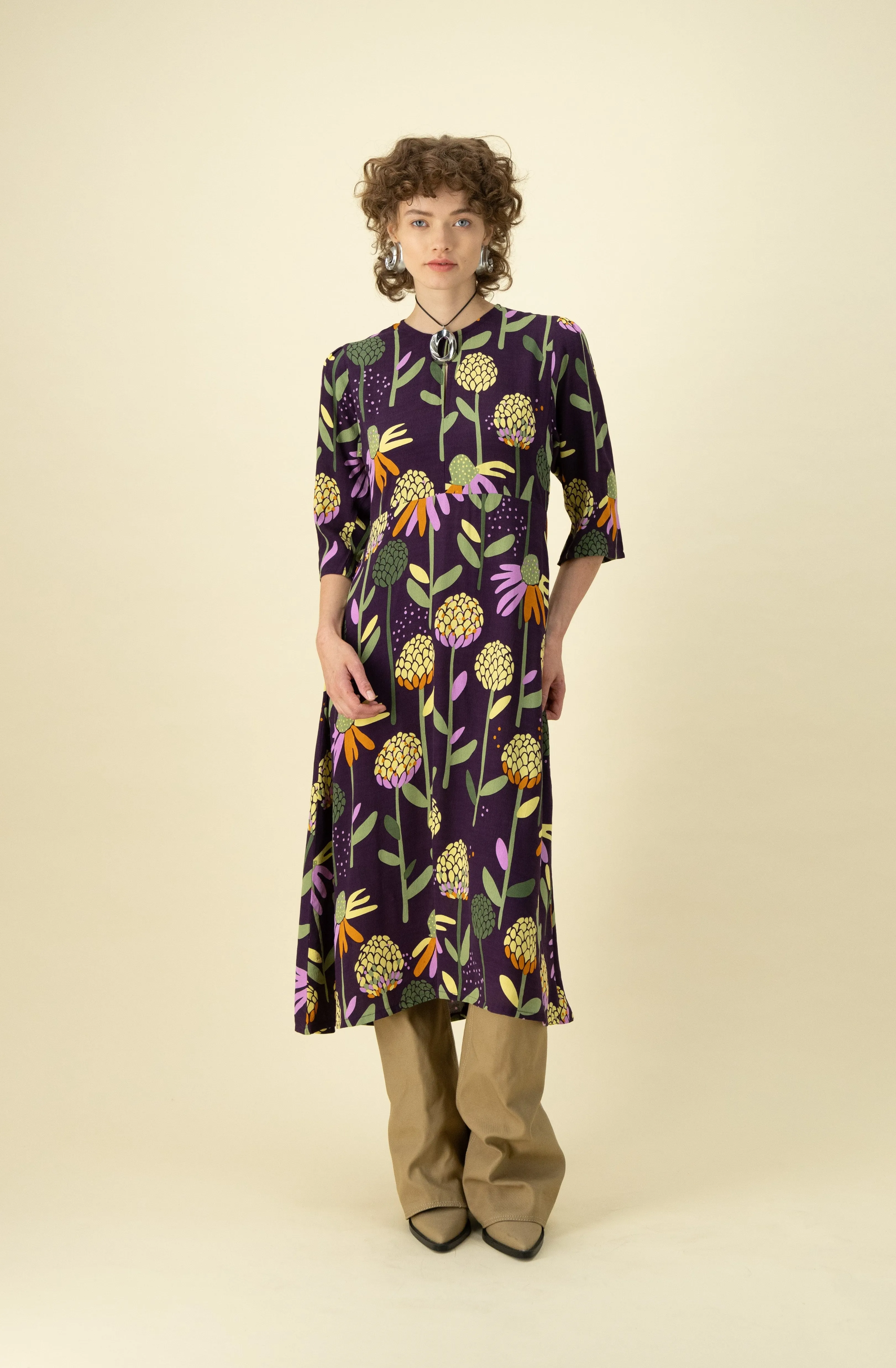 Billy Buttons Janis Keyhole Dress