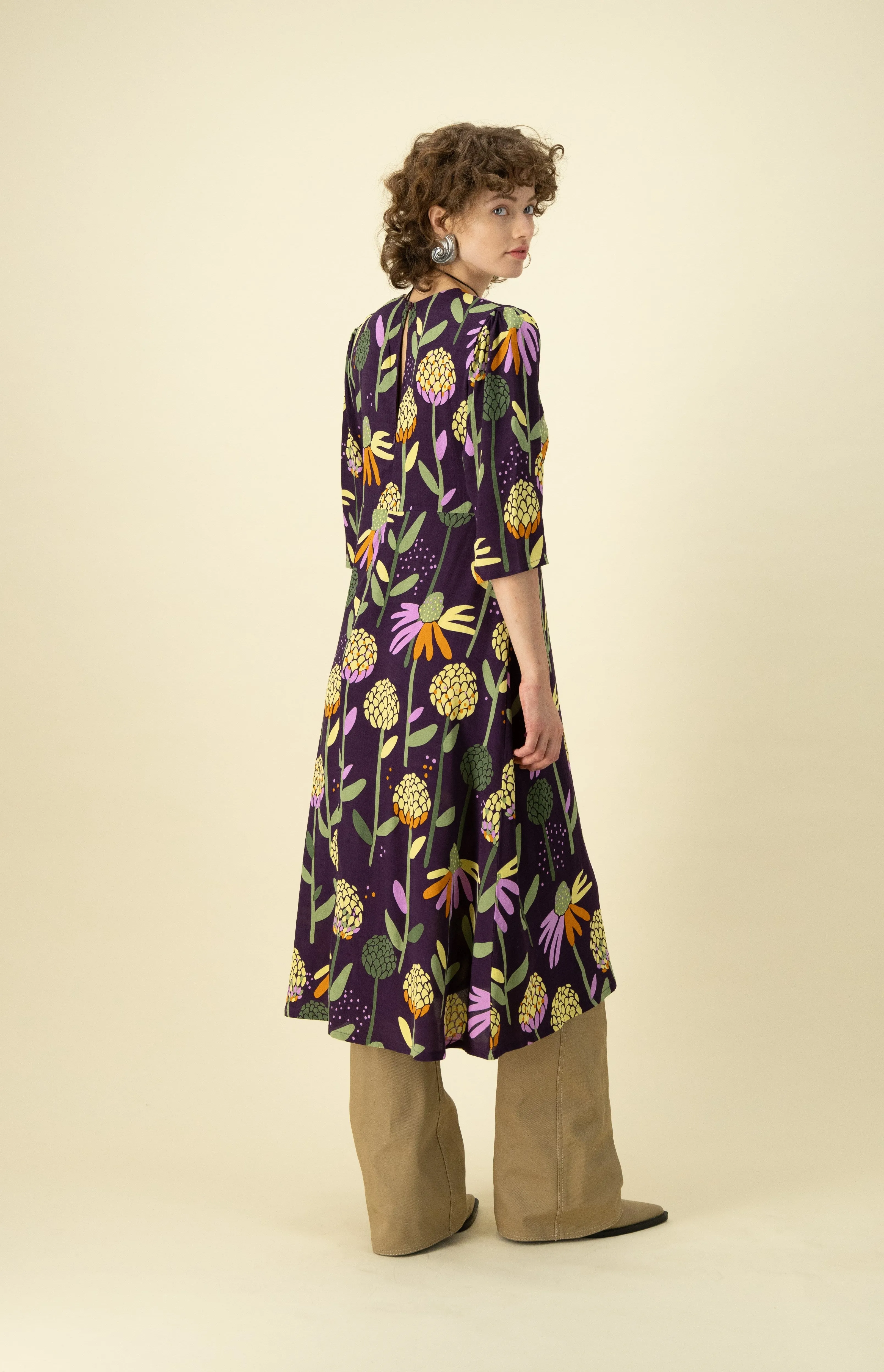 Billy Buttons Janis Keyhole Dress