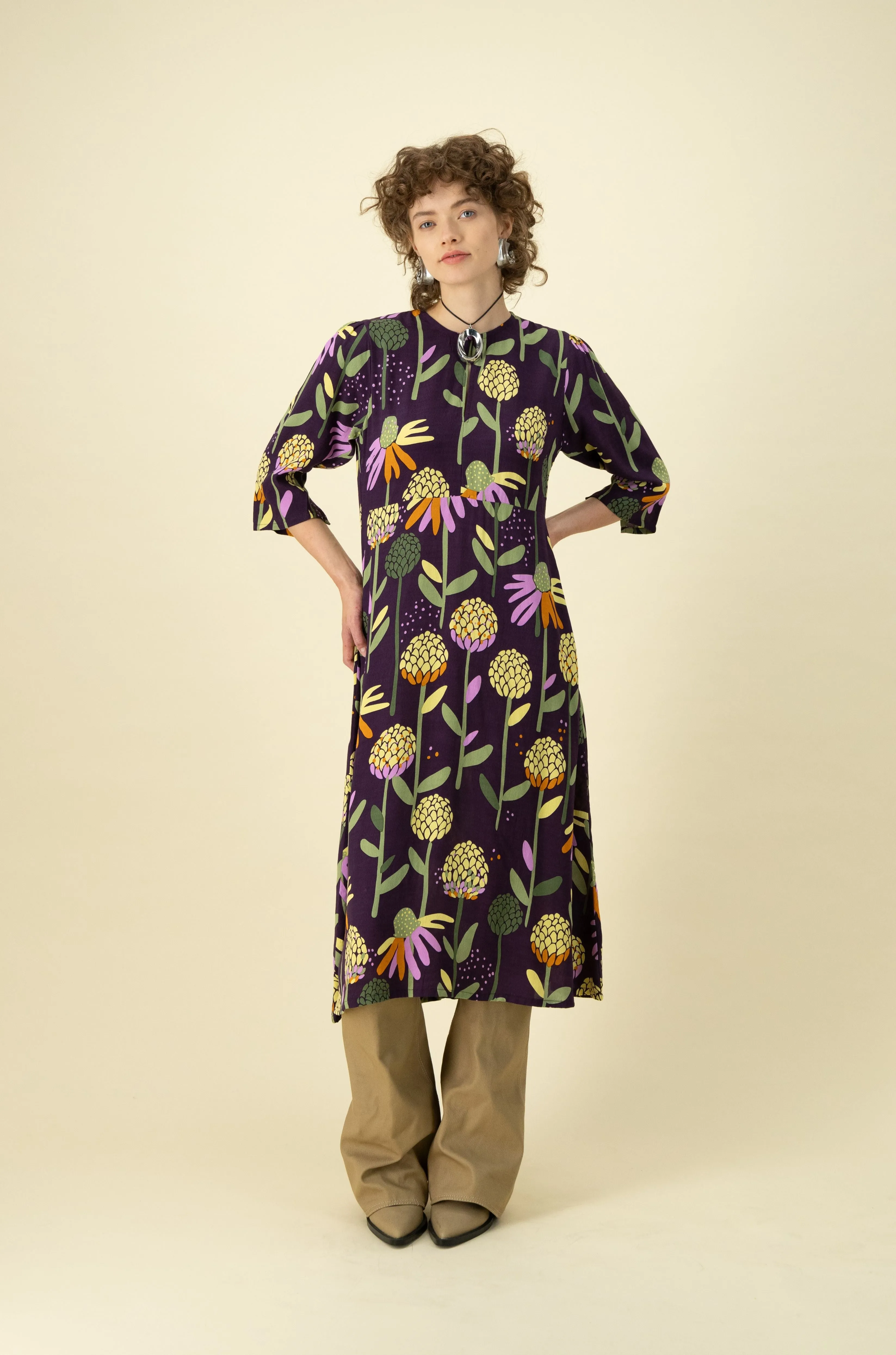 Billy Buttons Janis Keyhole Dress