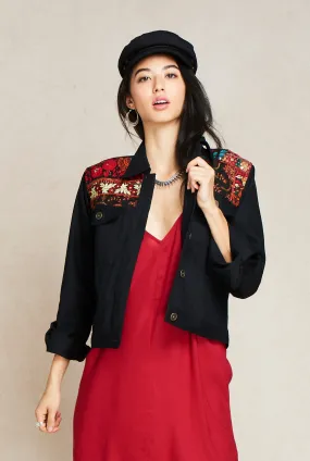 Black Boho Rogue Jacket