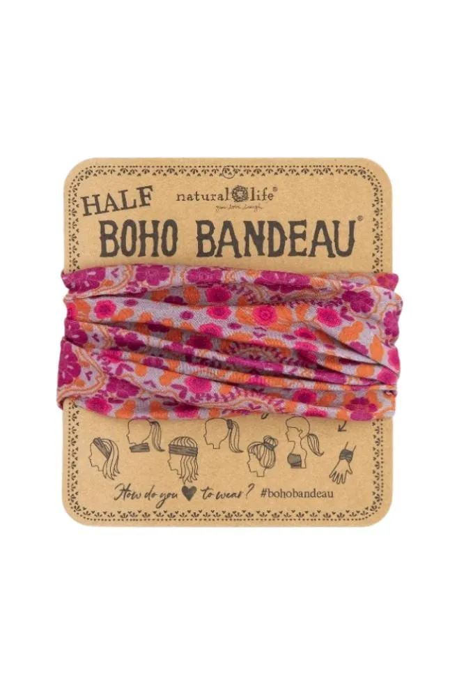 Boho Bandeau Half Must Floral Medalli