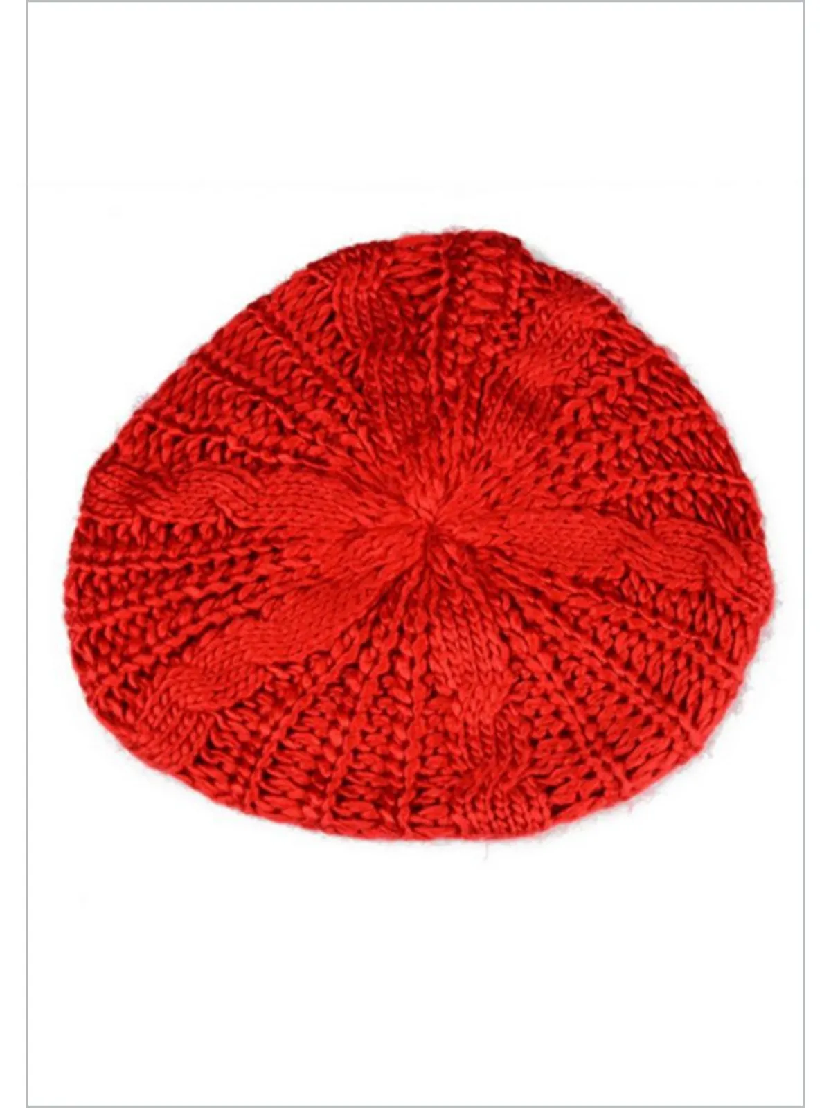 Boho Love Crochet Beret Hat