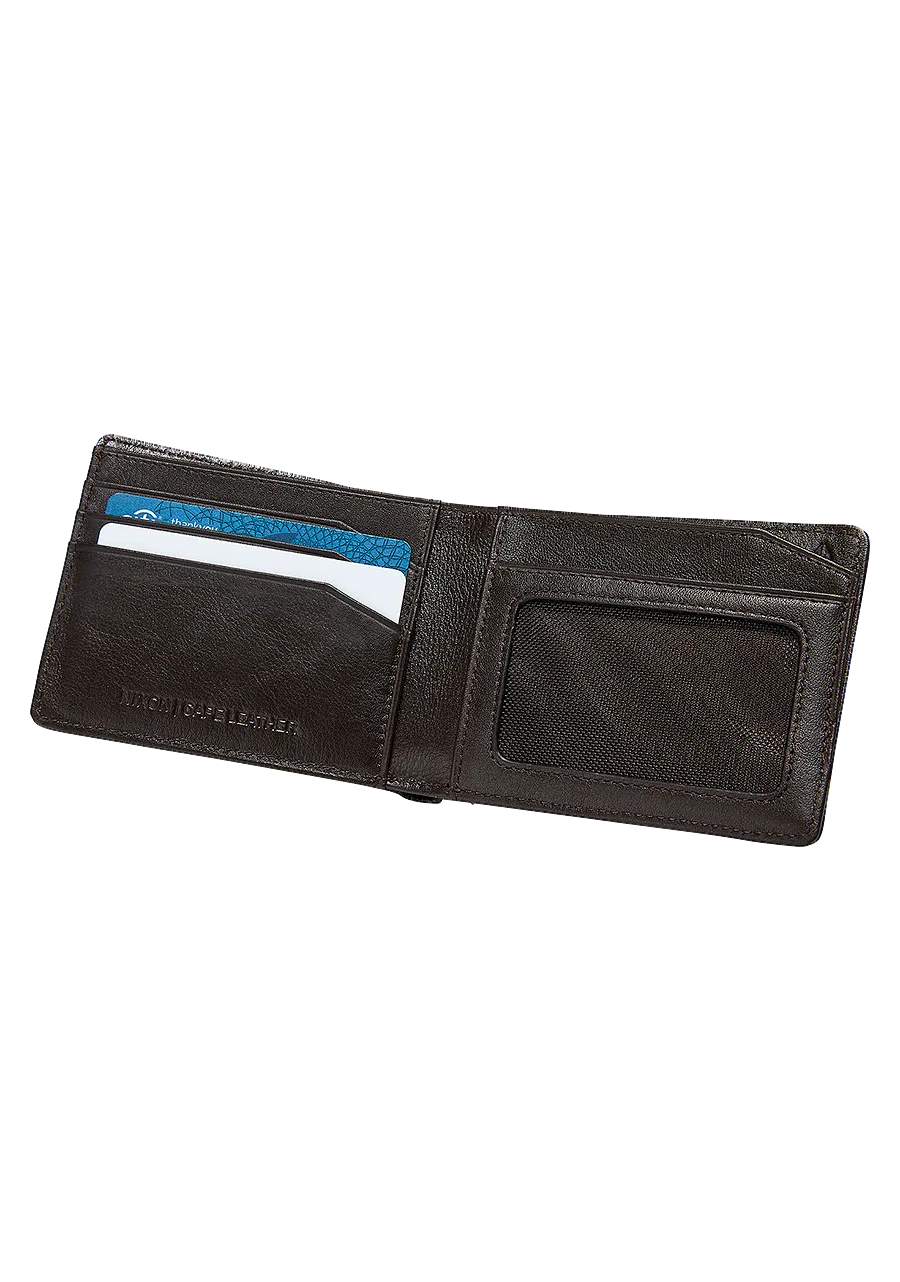 Cape Leather Wallet - Brown