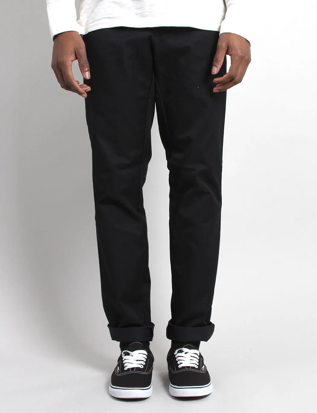 Carhartt Sid Pant Chino (27"-29") - Black Rinsed