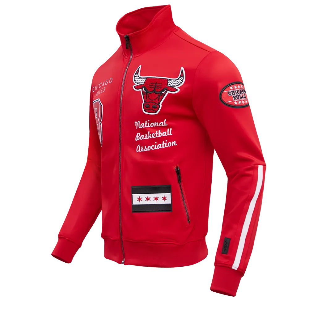 CHICAGO BULLS CHERRY 2.0 DK TRACK JACKET (RED)