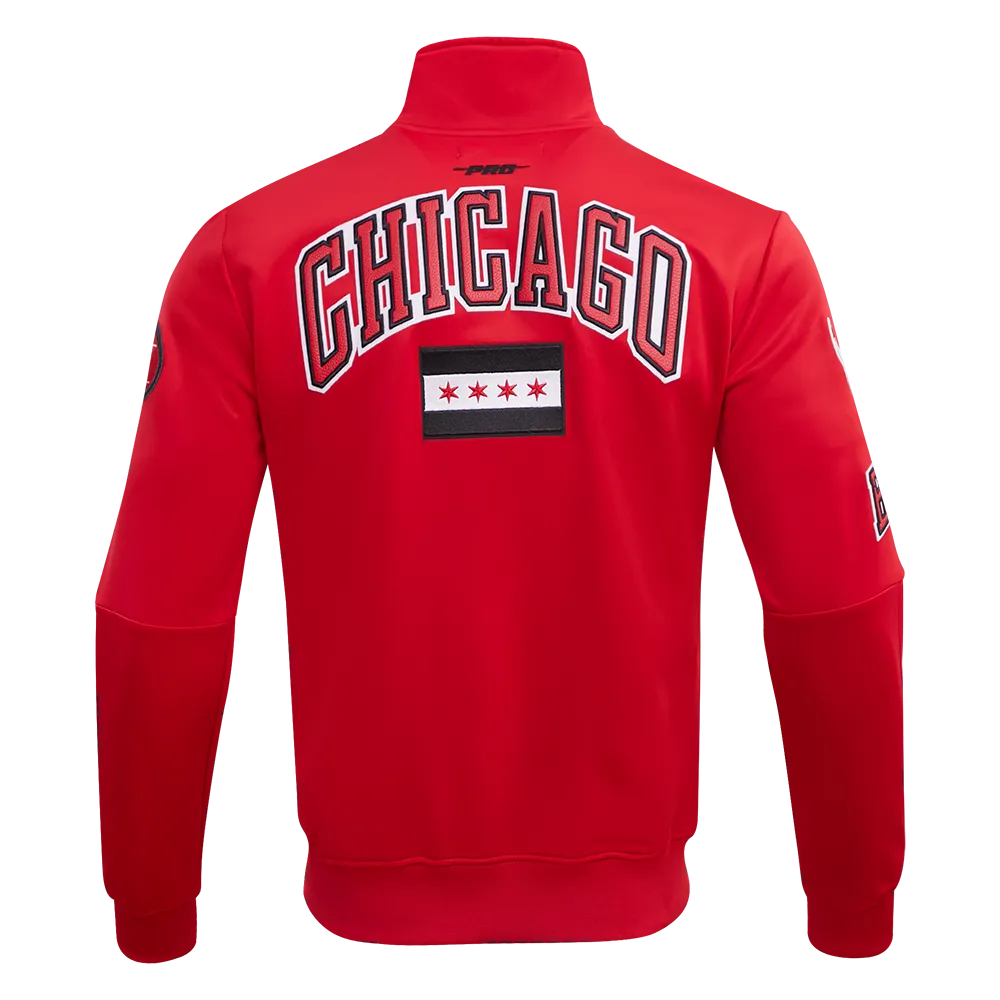 CHICAGO BULLS CHERRY 2.0 DK TRACK JACKET (RED)