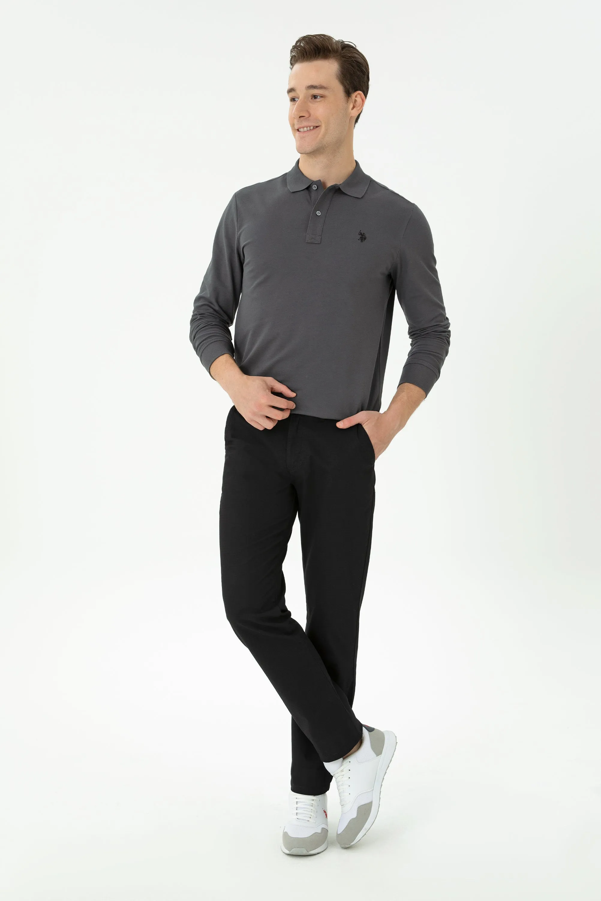 CHINOS KENZI-REG NOIR - 1675278VR046