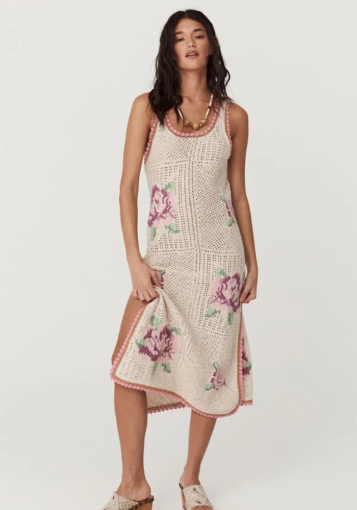 Coastal Granny Midi Dress - Blossom