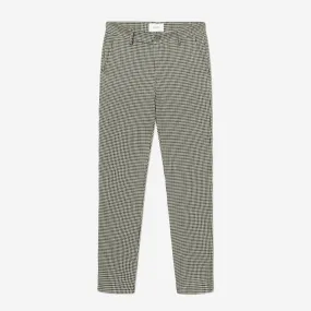 Como Regular Houndstooth Suit Pants - Light Desert Sand/Black