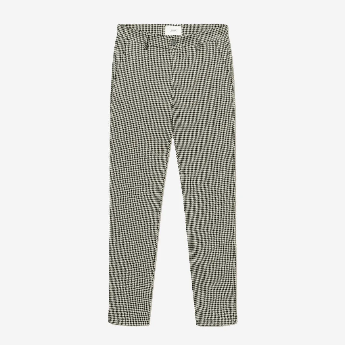 Como Regular Houndstooth Suit Pants - Light Desert Sand/Black