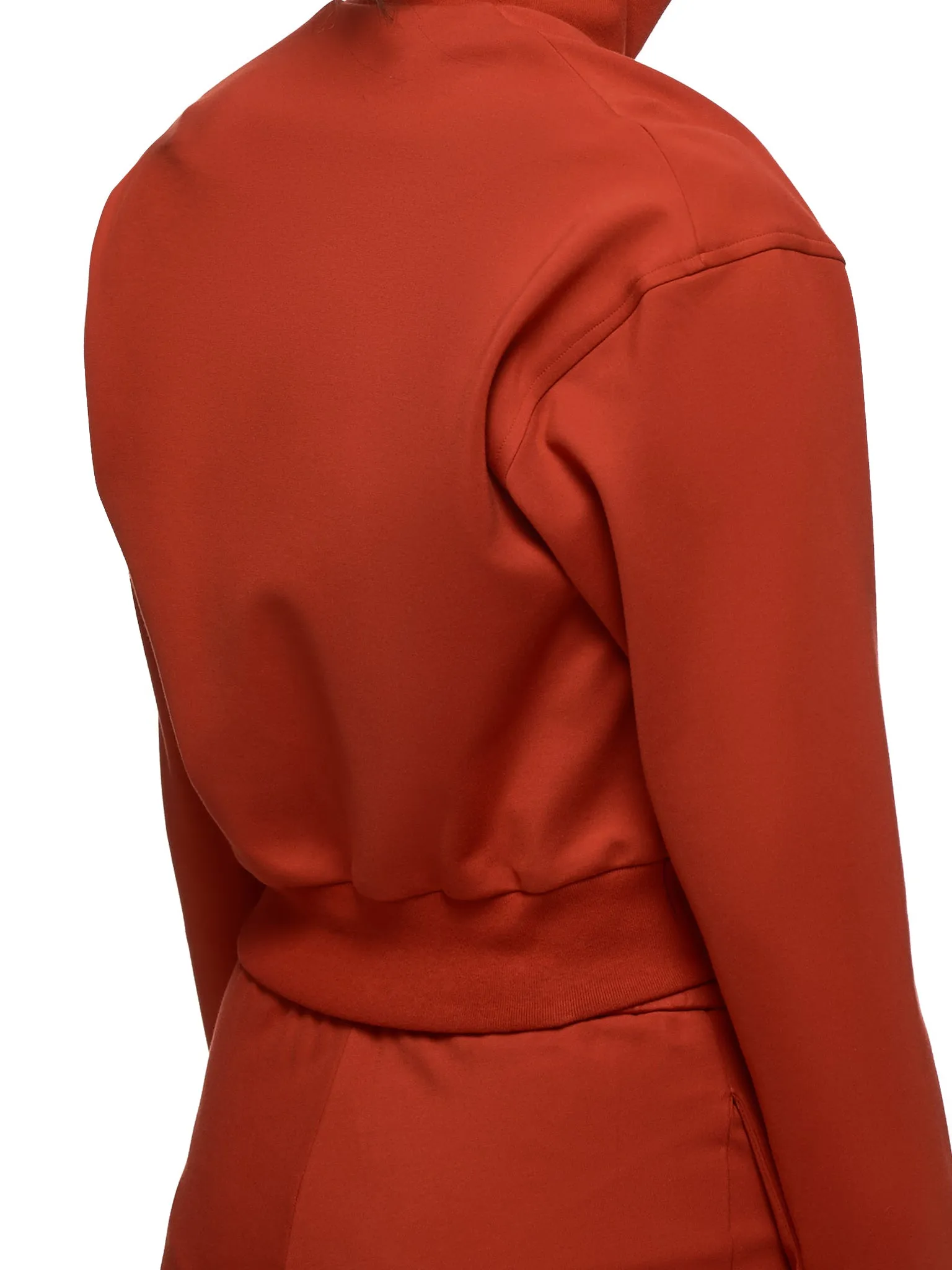 Cropped Jacket (6-GINGER-RED)