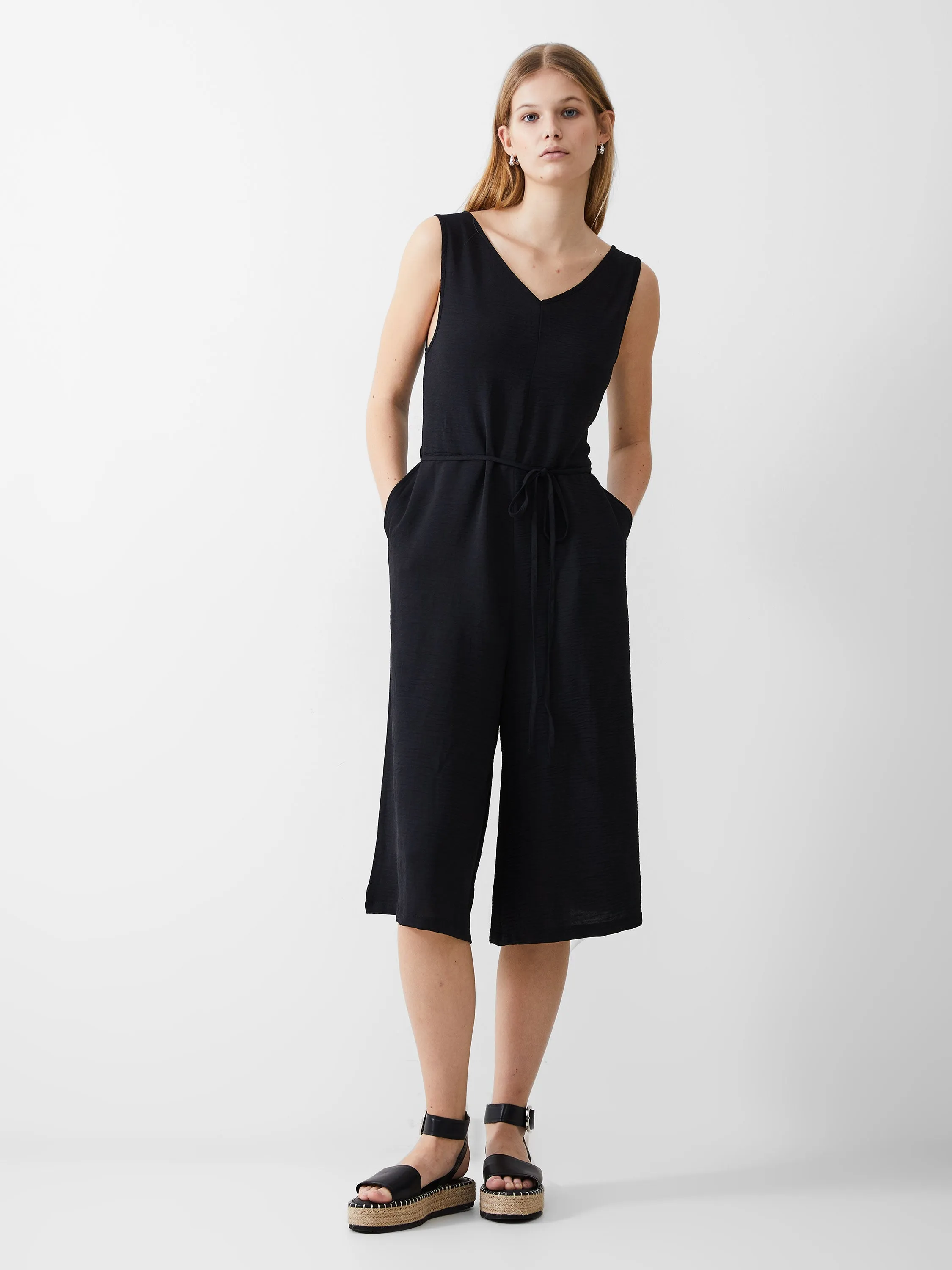 Culotte Crinkle Jumpsuit