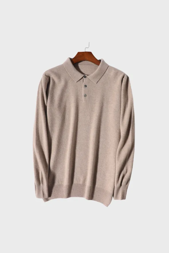 Dapper Cotton Polo Sweater