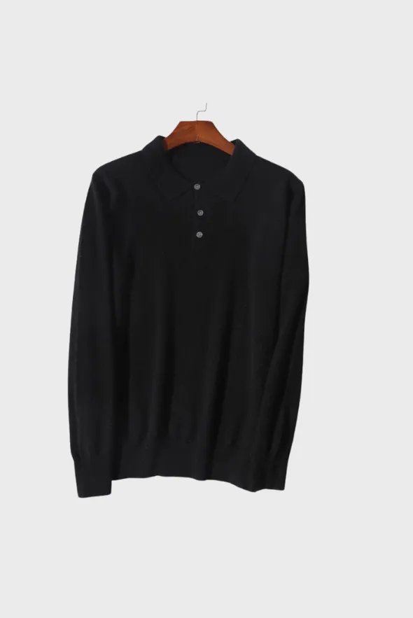 Dapper Cotton Polo Sweater