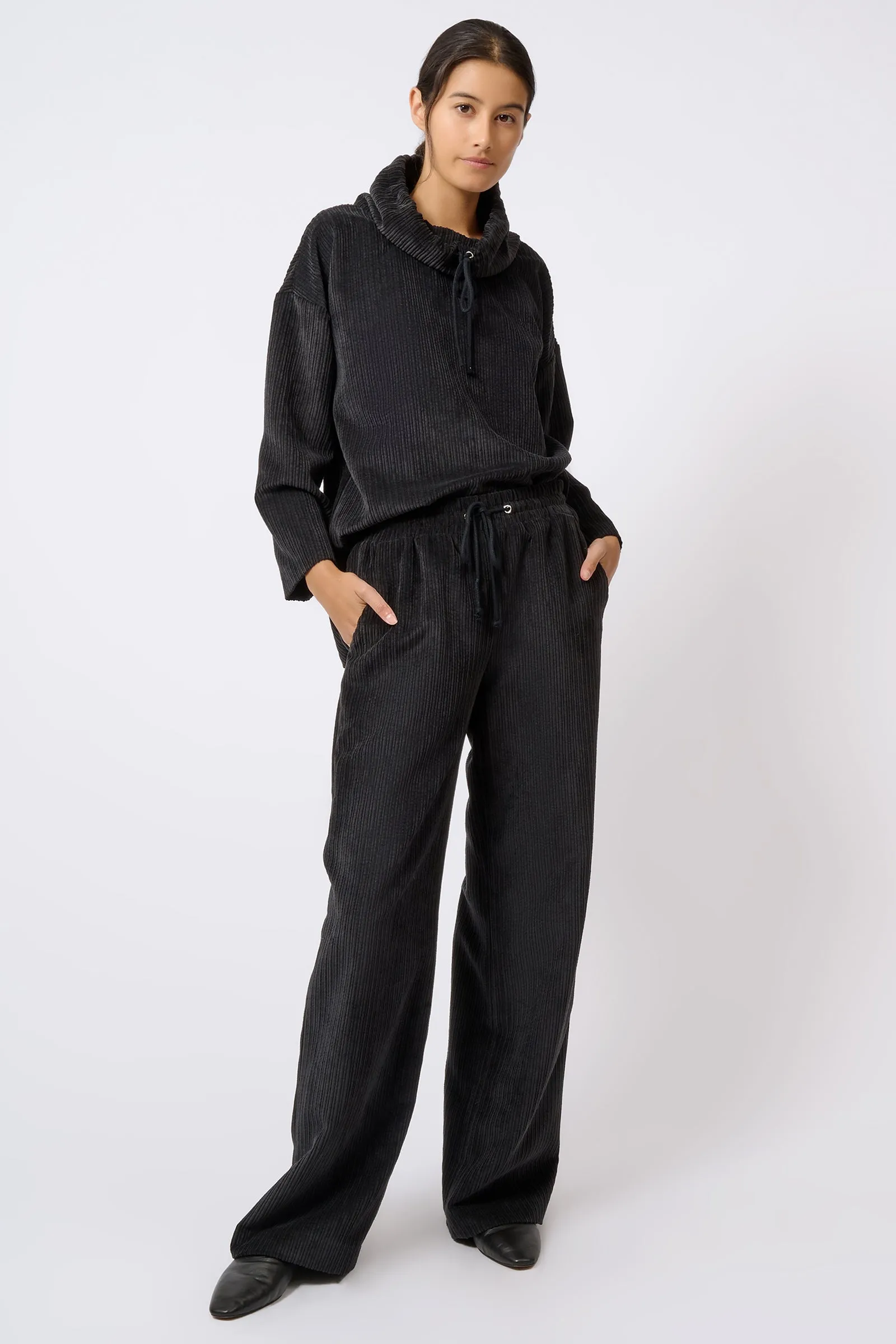 Debbie Drawstring Pant - Black