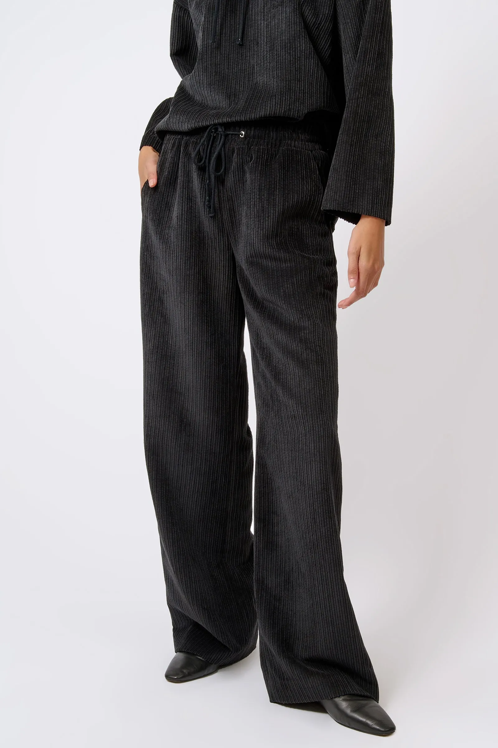 Debbie Drawstring Pant - Black