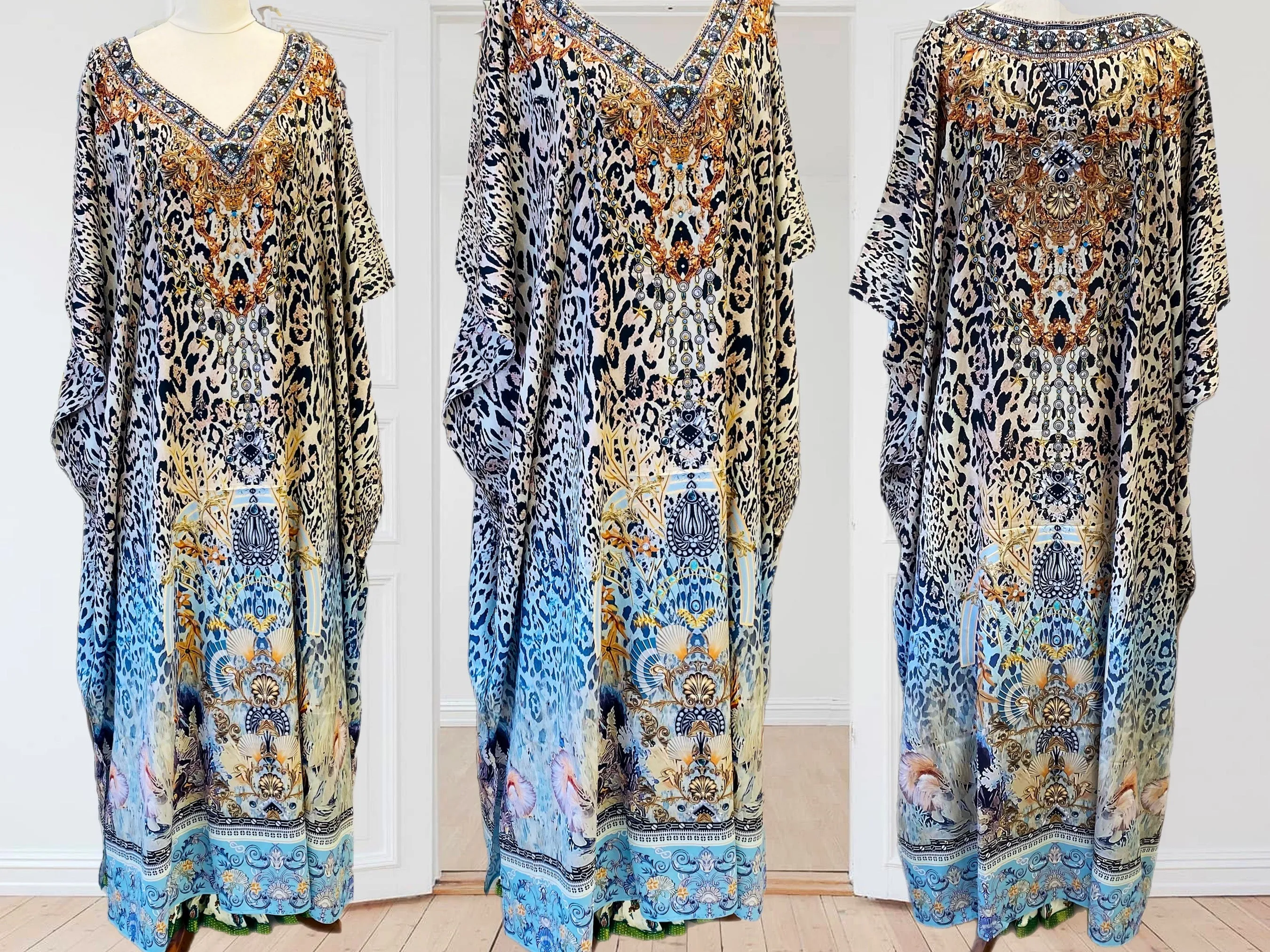 Diva Tigeress Embellished Maya kaftan AU 12-28