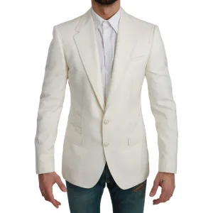 Dolce & Gabbana Elegant Slim Fit Virgin Wool Blazer