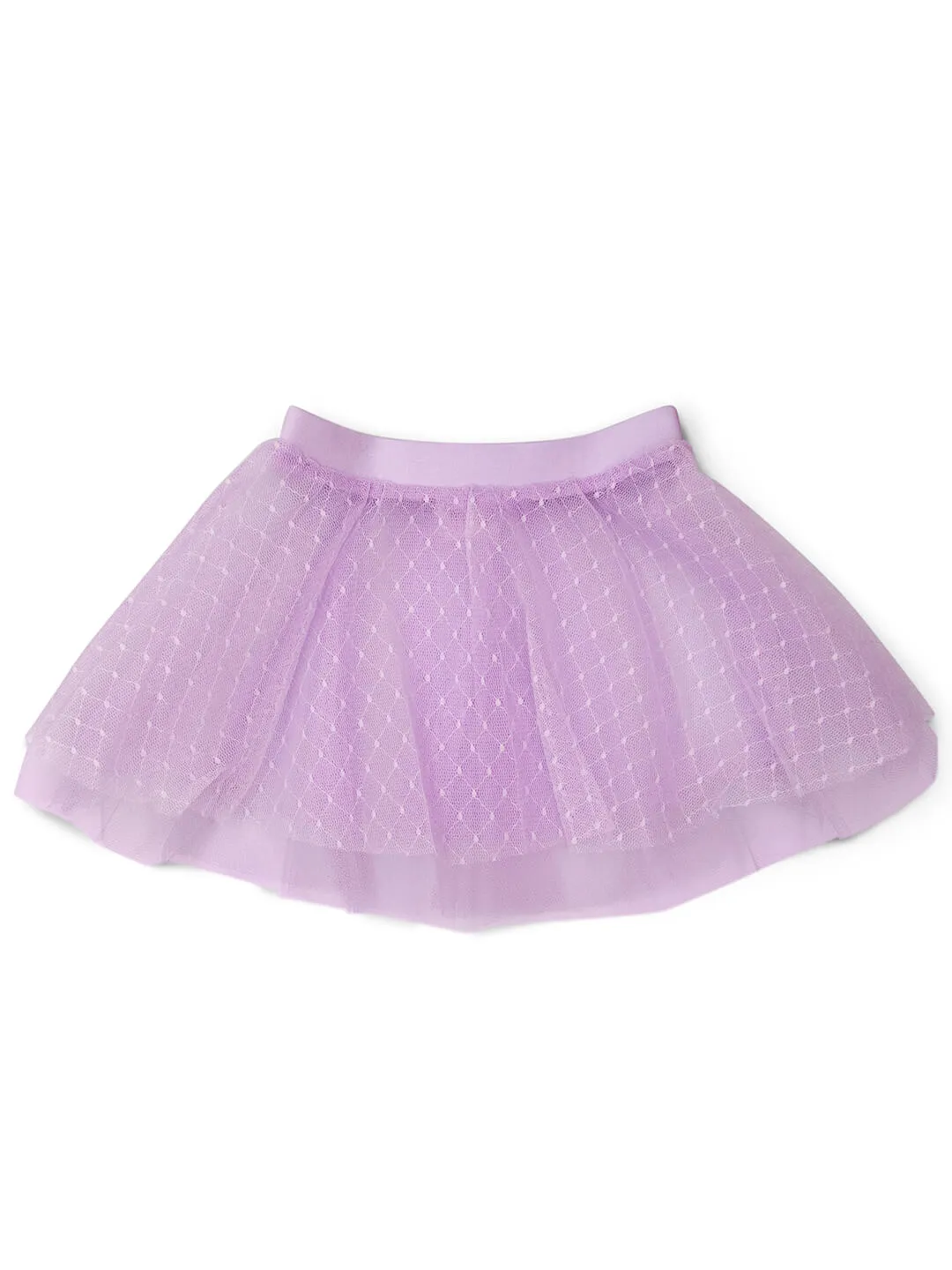 Double Layer Pull On Skirt - Girls