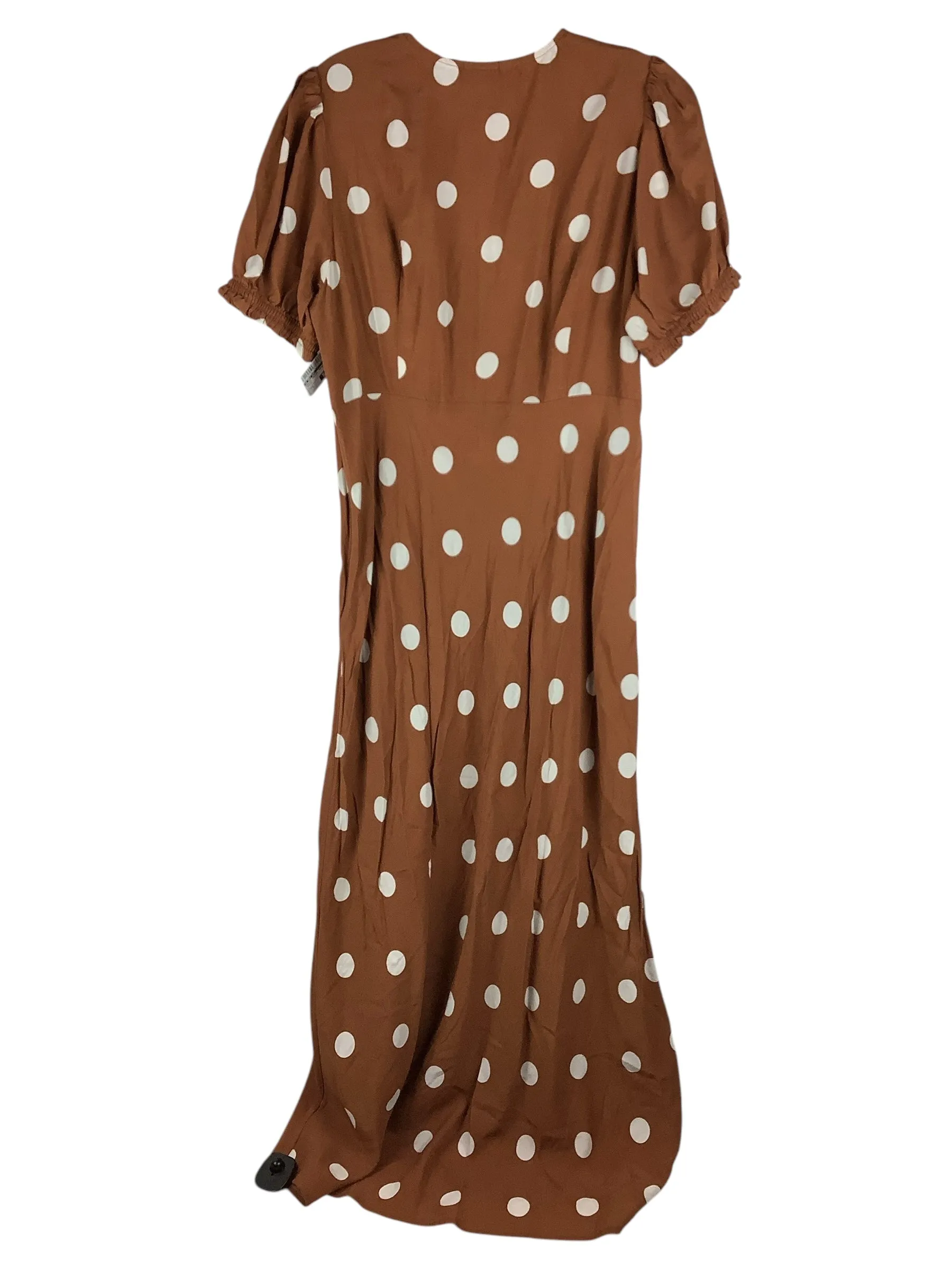 Dress Casual Maxi By A New Day In Brown, Size: L