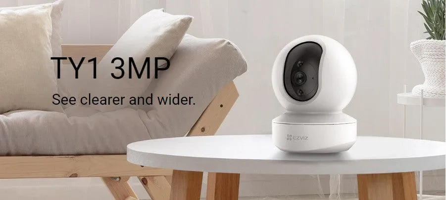 EZVIZ TY1 3MP 2K SMART HOME CAMERA