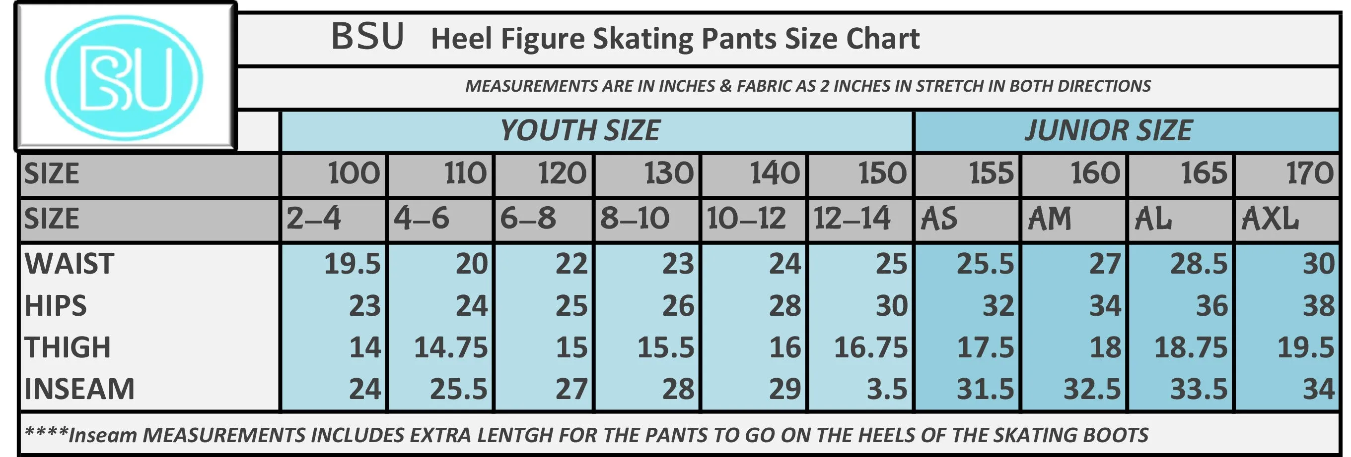 Figure Skating Pants, Black Micro Fleece, Layback skater BSU24092