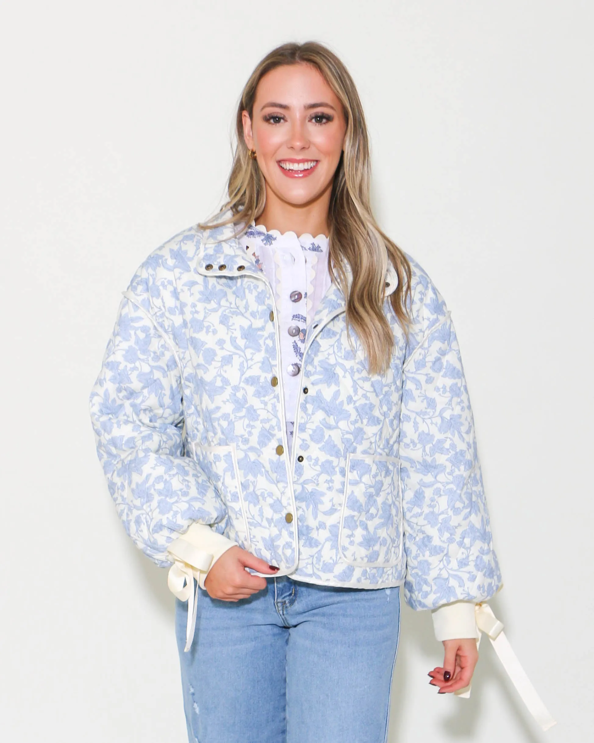 Floral Quilted Jacket