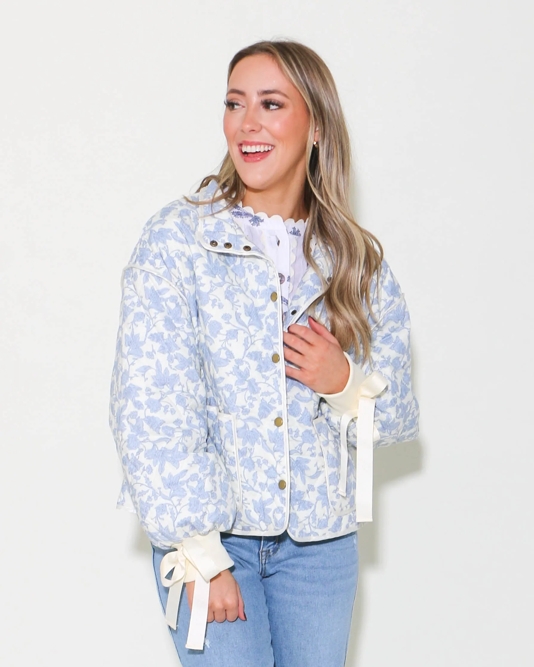 Floral Quilted Jacket