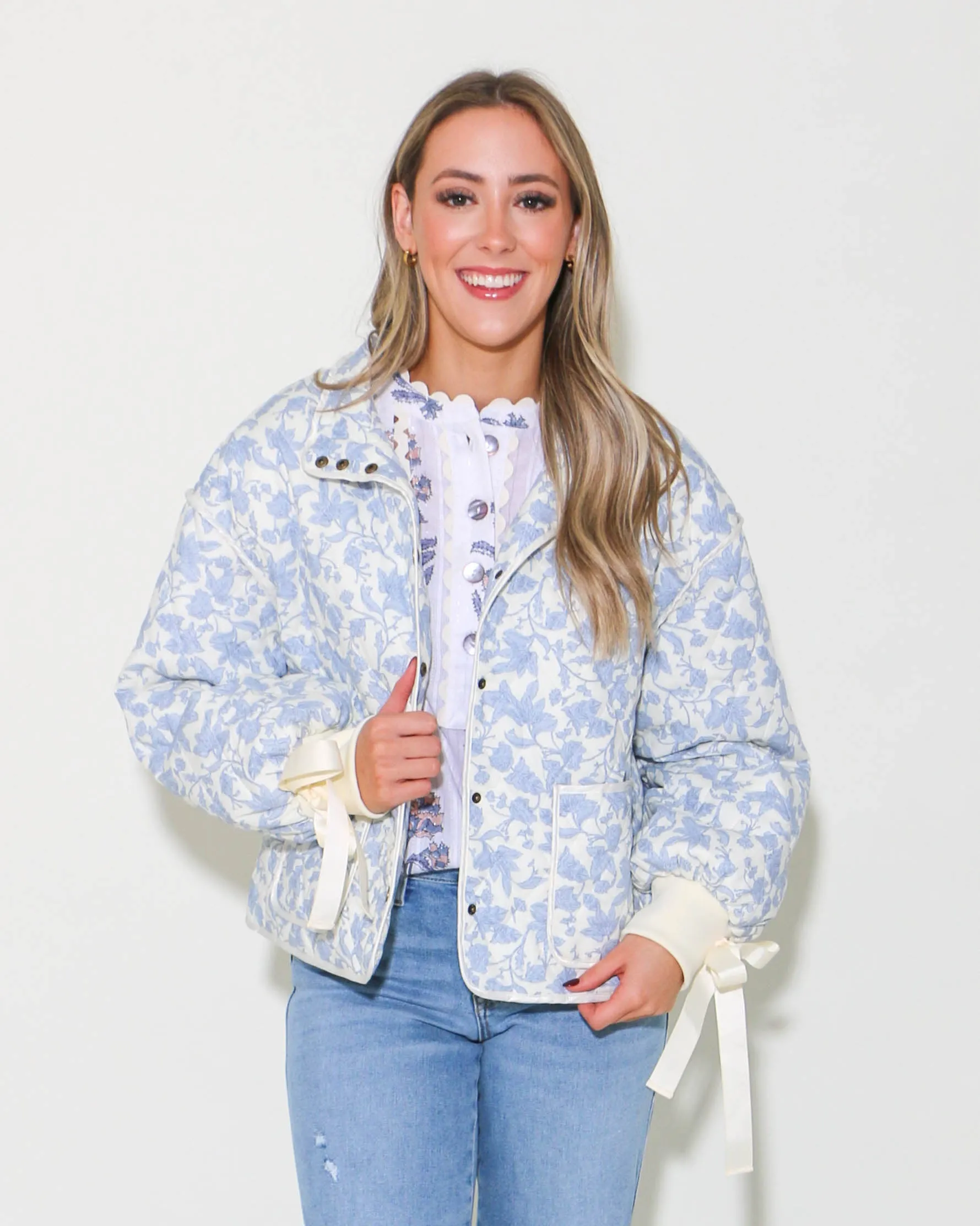 Floral Quilted Jacket