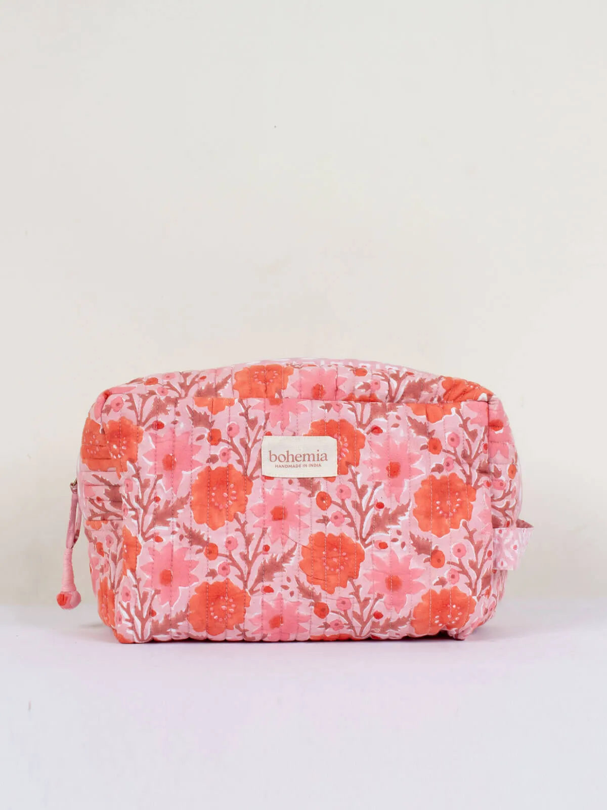 Floribunda Washbag, Vintage Pink