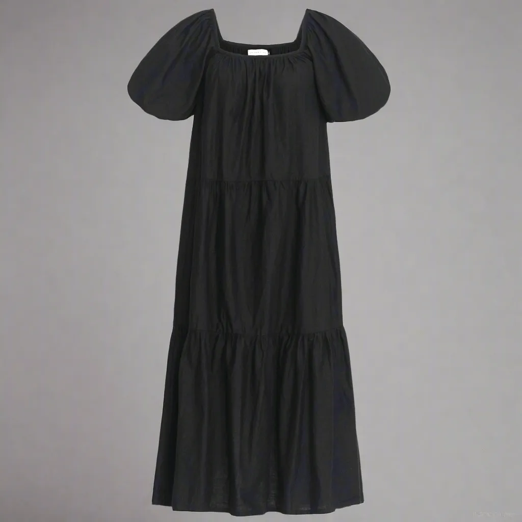 Flowy Cotton Prairie Dress