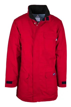 FR Insulated Parka with Windshield Technology | Red