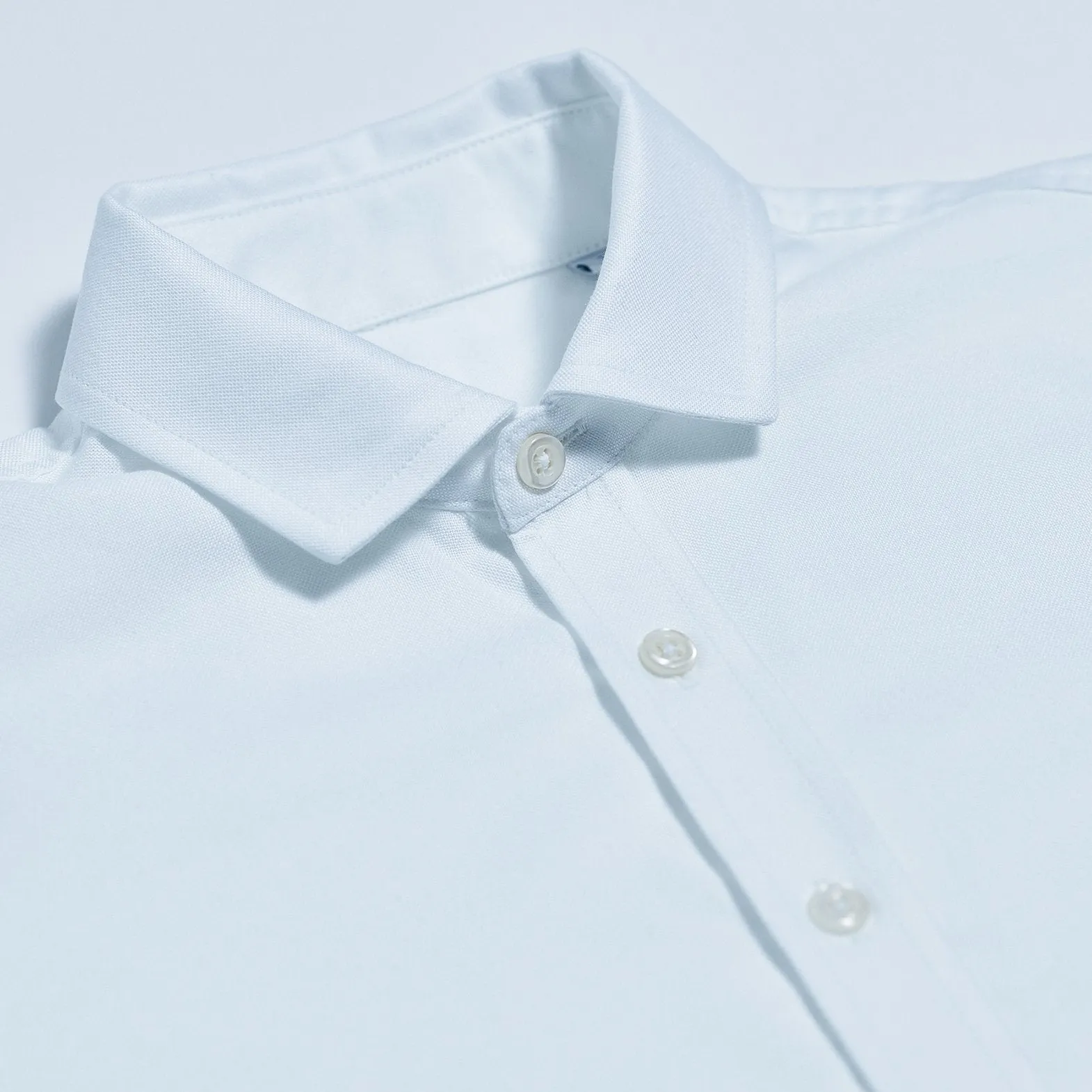 Frankie White Classic Dress Shirt