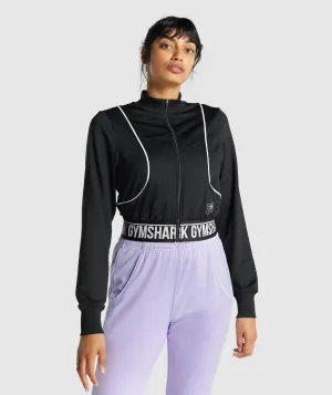 Gymshark Recess Track Top - Black