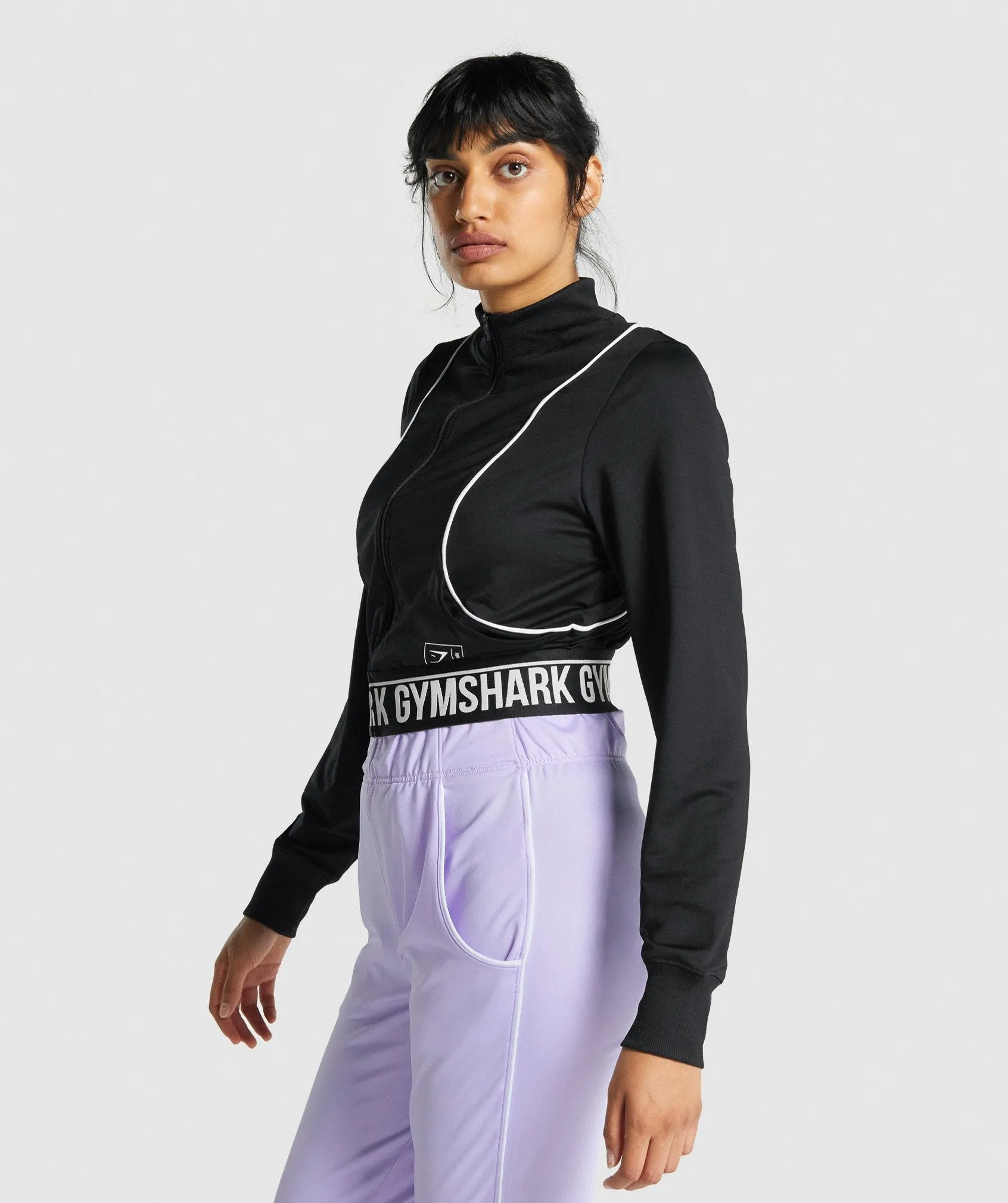 Gymshark Recess Track Top - Black