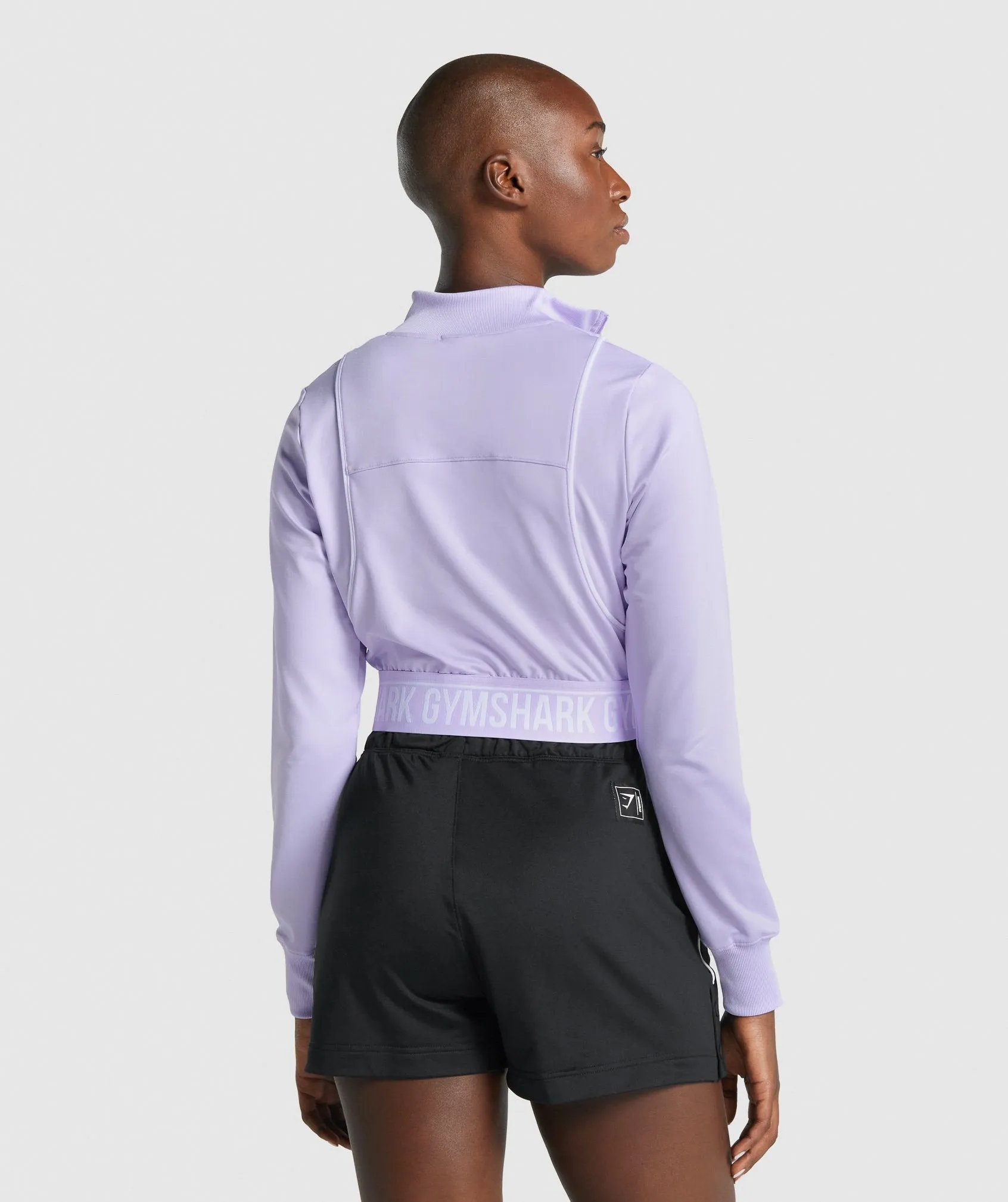 Gymshark Recess Track Top - Light Purple